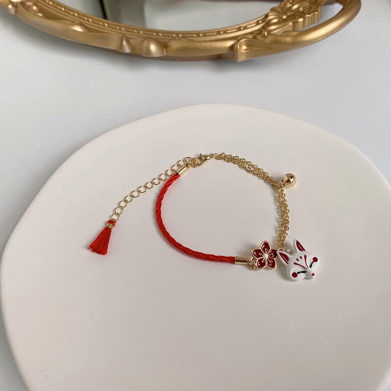 Doujili Női karkötő – ötvözet, virágos és rajzfilm állat motívum, öntervezésű, sütőben lakkozott felület, modell H4919