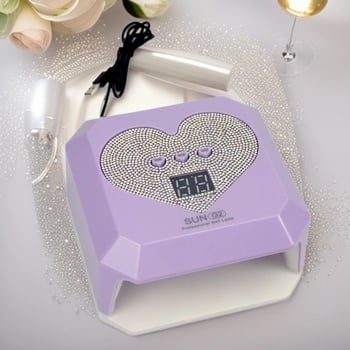 Köröm fototerápiás gép, USB Sun G2 modell, szalon UV-szárító lámpa, gyors száradású körömlakk-szárító