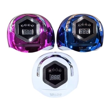 Intelligens LED manikűr lámpa SUN H11 PLUS, 268W nagy teljesítményű fototerápiás lámpa és szárító