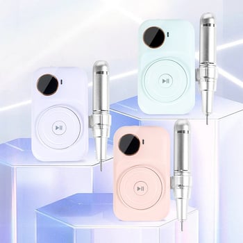 JFDA 607 Hordozható, újratölthető körömfúró a holt bőr eltávolításához