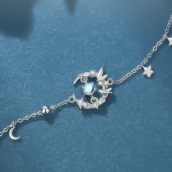 Holdkő kézhez láncos ékszer nőknek - könnyű luxus stílus, állat/Zodiákus motívum, S0004, évfordulóra ajándék