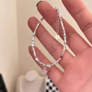 Réz karkötő nőknek, geometriai design, galván bevonat, kifinomult stílus — Silver Fortune Source