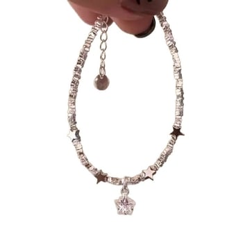 Réz karkötő nőknek, geometriai design, galván bevonat, kifinomult stílus — Silver Fortune Source