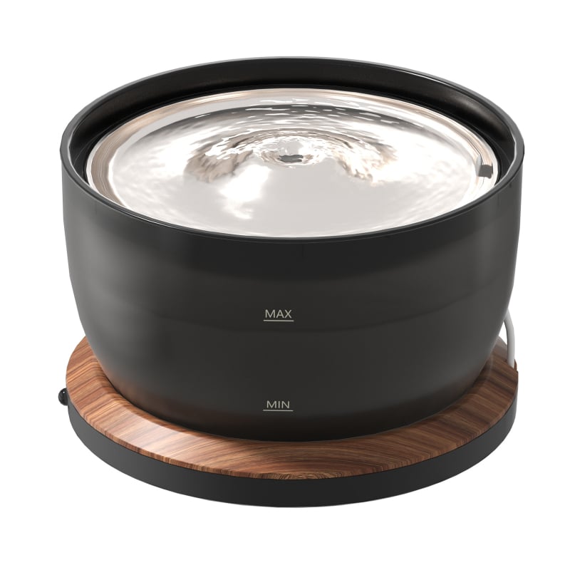 Διανομέας νερού για κατοικίδια με αποσπώμενη μπαταρία λιθίου, ασύρματη χρήση, μεγάλη χωρητικότητα 3 L, αθόρυβος 25 dB, αυτονομία μέχρι 45 ημέρες