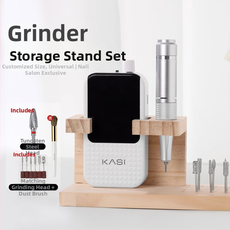 Kasi Manikűr hordozható, újratölthető elektromos csiszoló toll a műköröm eltávolítására és a holt bőr eltávolítására – kisméretű otthoni modell