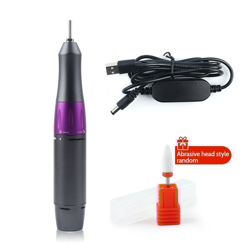 Hordozható köröm polírozó, H45G modell, állítható sebesség 0–3000 RPM (előre–hátra), USB interfész, OEM/privát címke