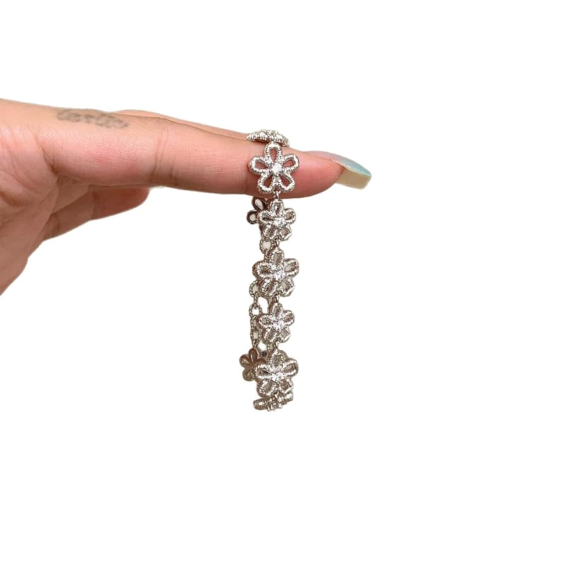 Műgyöngyös karkötő, geometriás dizájn, elektroplattázás, uniszex, könnyed luxus stílus, kézre szánt kiegészítő