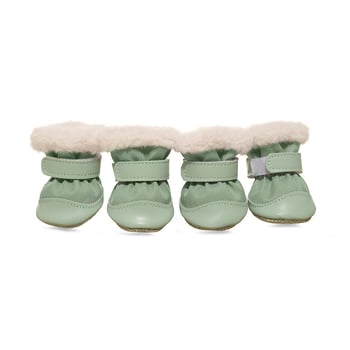 Kutyacipők – Jiaomeile, vízálló kabátanyag + meleg velúr bélés, csúszásmentes, kopásálló, hétköznapi stílus