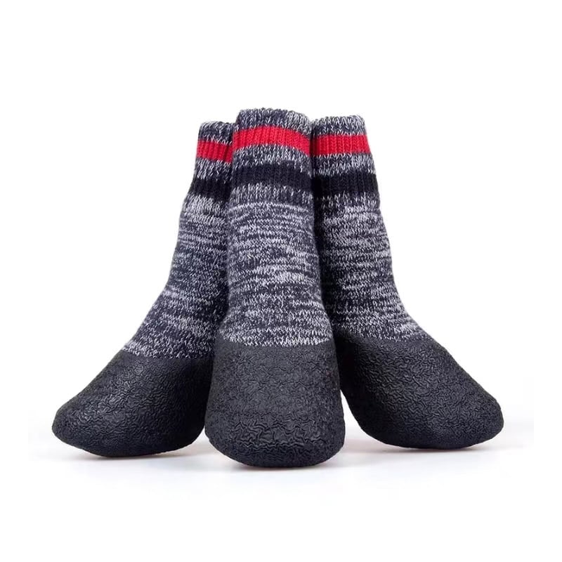 Pantofi de iarnă pentru câini — bumbac; impermeabili, anti-alunecare, calzi, rezistenți la uzură