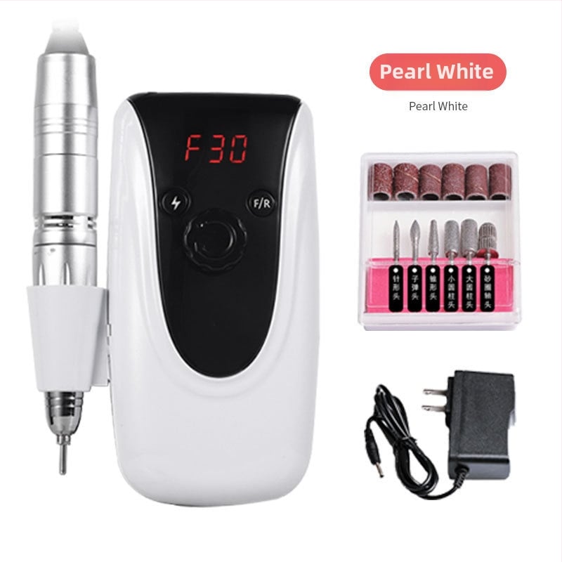 Îndepărtător electric portabil pentru unghii, pentru manichiură, model JF-801, marcă JFDA, marcă privată autorizată, set de instrumente pentru îngrijirea unghiilor