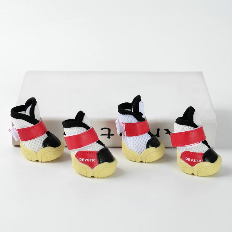 Kutyacipők — PU anyag; csúszásmentes; kopásálló; Eredet: Hunan