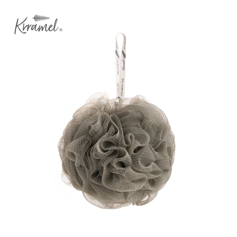 Minge de baie spumoasă cu design floral — moale, durabilă, material PP, pentru adulți