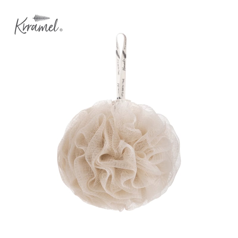 Minge de baie spumoasă cu design floral — moale, durabilă, material PP, pentru adulți