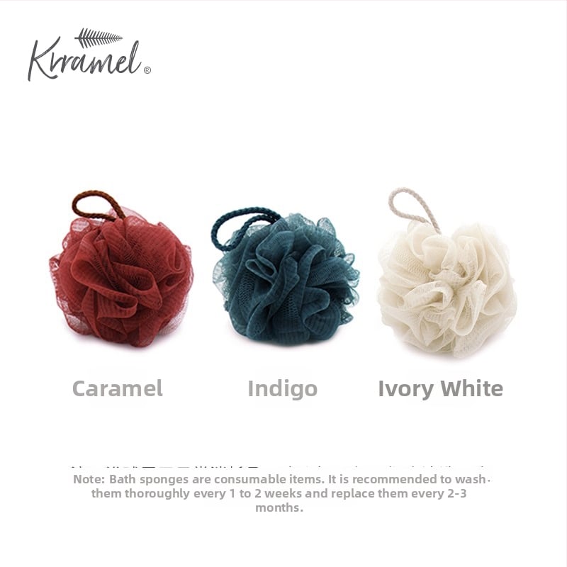 Minge de baie spumoasă cu design floral — moale, durabilă, material PP, pentru adulți