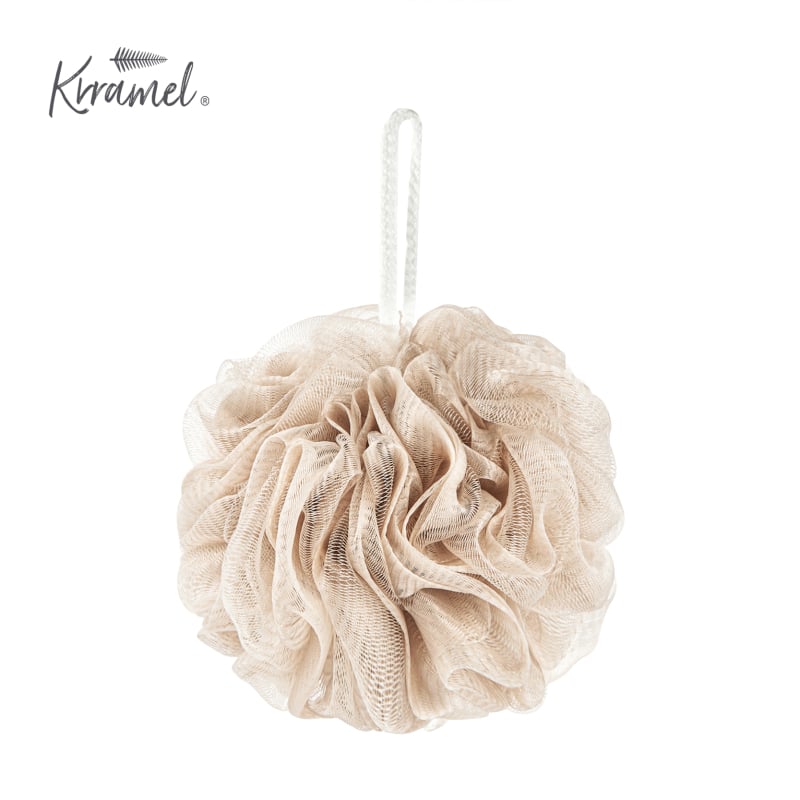 Minge de baie spumoasă cu design floral — moale, durabilă, material PP, pentru adulți