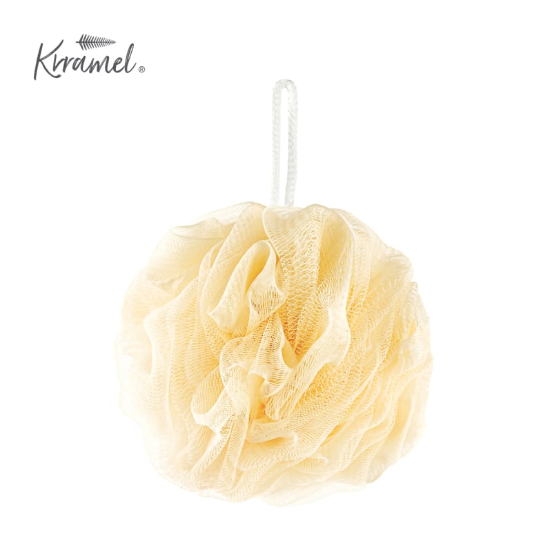 Minge de baie spumoasă cu design floral — moale, durabilă, material PP, pentru adulți