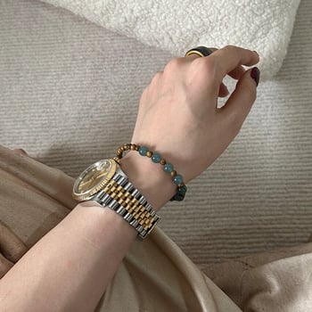 Uniszex kézzel készített üveggyöngy karkötő, Új kínai stílusú ékszer, ajándék