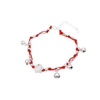 Karkötő – kézzel készített, szőtt lótusz haranggal, réz elektroplattálással, nőknek, koreai stílusú geometriai dizájn