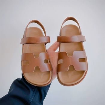 Gyerekeknek való strandcipő - PU felső rész, gumitalp, Velcro zár, 4–16 éveseknek