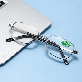 Olvasószemüveg - Keret nélküli, titánötvözet keret, üveglencsék - 2024 tavaszi megjelenés
