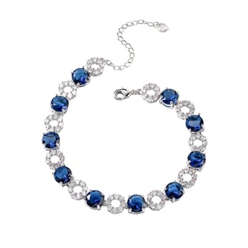 Női réz geometriai karkötő cirkónium kövekkel, könnyű luxus stílusban, utazási emlékhez