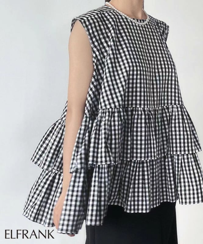 Cămașă din poliester, stil japonez, croială lejeră, guler rotund (Material: Poliester; Compoziție principală: Poliester; Lungime: 50–65 cm)