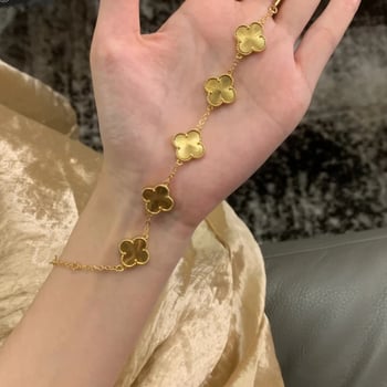 Női geometriai karkötő környezetbarát bevonattal, elektroplakálás, kód K482, 2025 tavasza