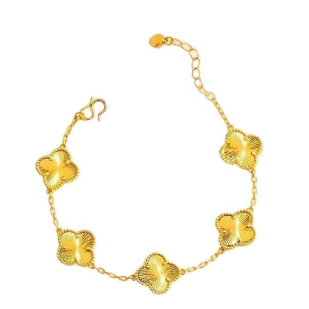 Női geometriai karkötő környezetbarát bevonattal, elektroplakálás, kód K482, 2025 tavasza