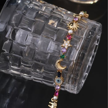 Ötvözetből készült karkötő állatmotívummal, elektroplattázott, nőknek