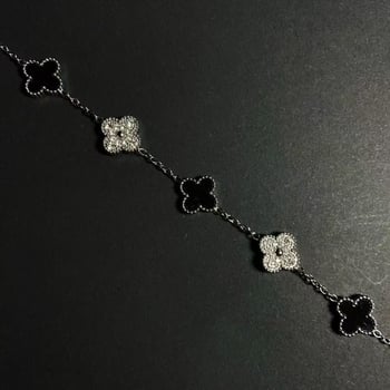 Vintage karkötő ötvözetből, elektroplattált, nőknek