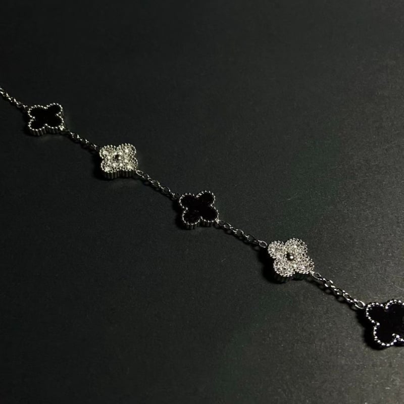 Vintage karkötő ötvözetből, elektroplattált, nőknek