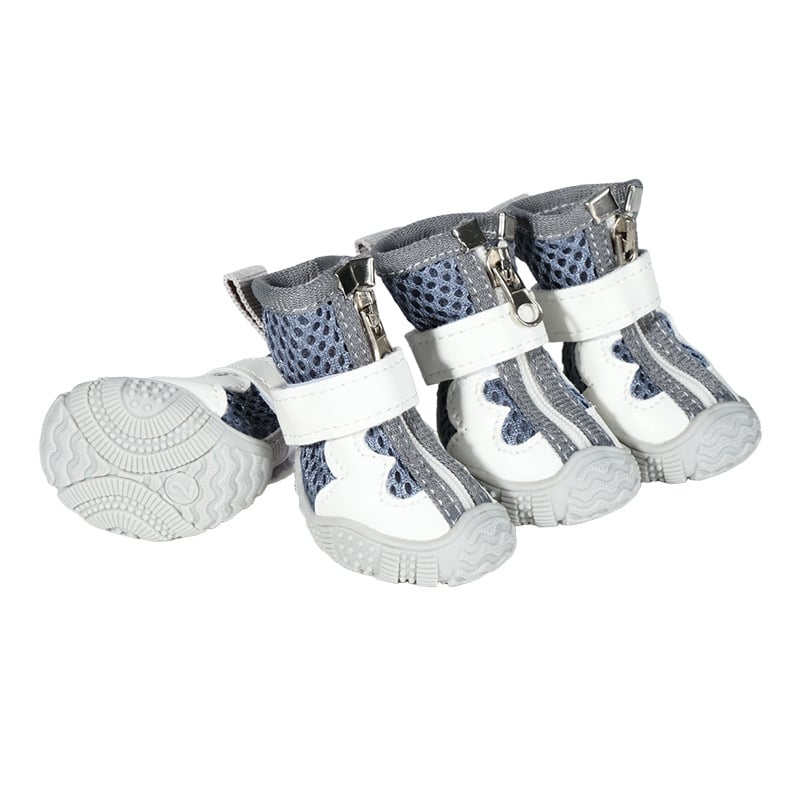 TPR kutya cipő kicsi és közepes méretű kutyáknak, szabadidő stílus, vízálló, csúszásmentes, kopásálló, univerzális használat