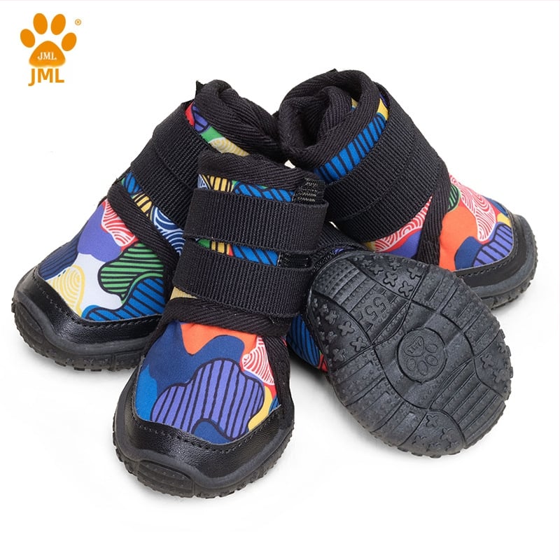 Camelot kutya cipő - csúszásmentes, kopásálló, gumi, 4 darabos csomag