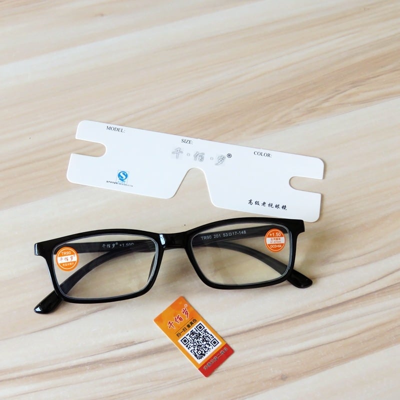 Presbyop szemüveg TR90 keret, lencsék gyantából, anti-kék fény, ovalis teljes keret, üzleti stílus