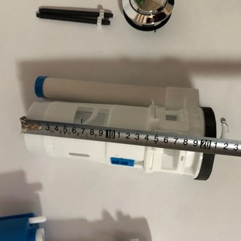 WC tartály kiegészítők készlet — standard vízbetápláló szelep, PP anyag, injekciós formázás, modern minimalist stílus