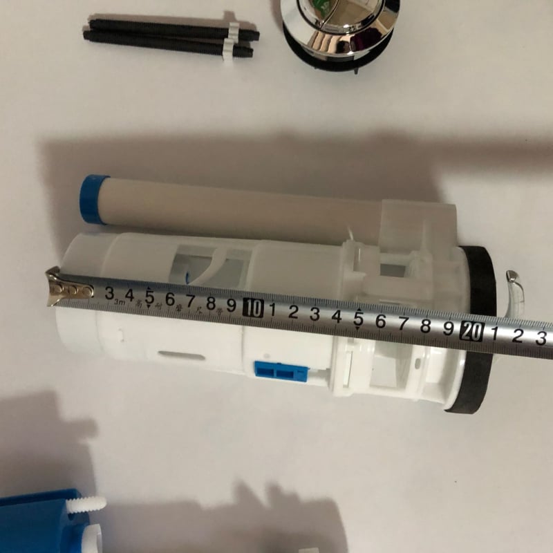 WC tartály kiegészítők készlet — standard vízbetápláló szelep, PP anyag, injekciós formázás, modern minimalist stílus