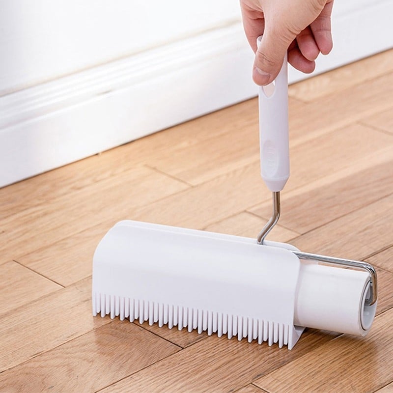 Hosszú nyelű ruhaszöszporoló görgő – ragadós roller ruhákhoz, Alice márka, műanyag, modell NNC-16, modern egyszerű stílus