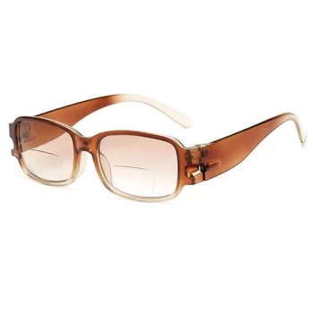 Olvasó szemüveg mágneses műgyanta lencsékkel, távoli és közeli használatra, teljes keret, retro stílus idős korosztály számára