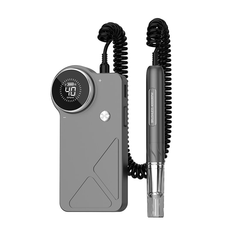 UV-902 Kefementes elektromos körömreszelő, nagy kijelzővel és fém testtel