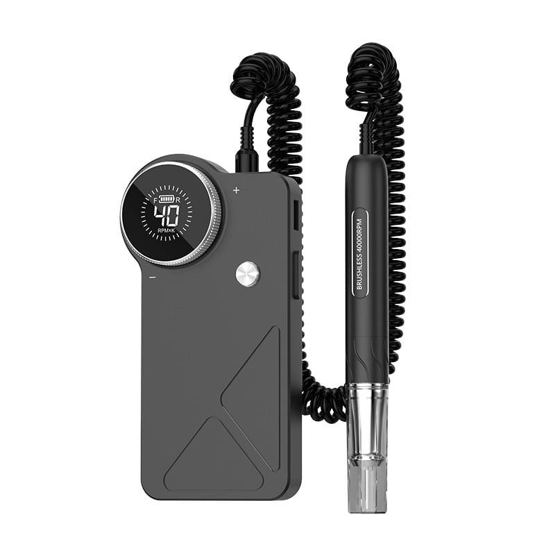 UV-902 Kefementes elektromos körömreszelő, nagy kijelzővel és fém testtel