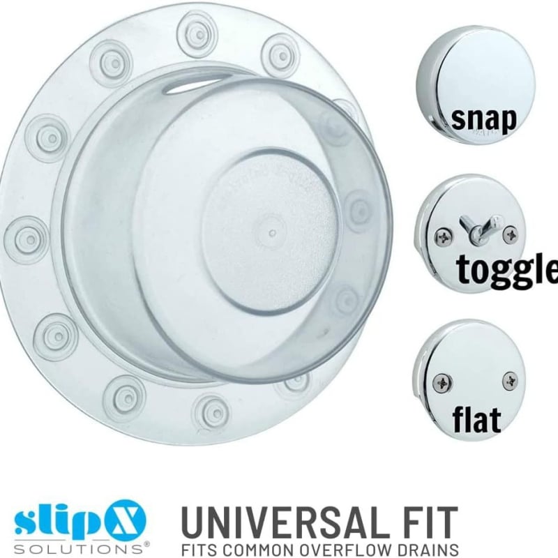 Independent: Fürdőkádhoz vákuumos túlfolyás elleni lefolyófedél - Környezetbarát PVC