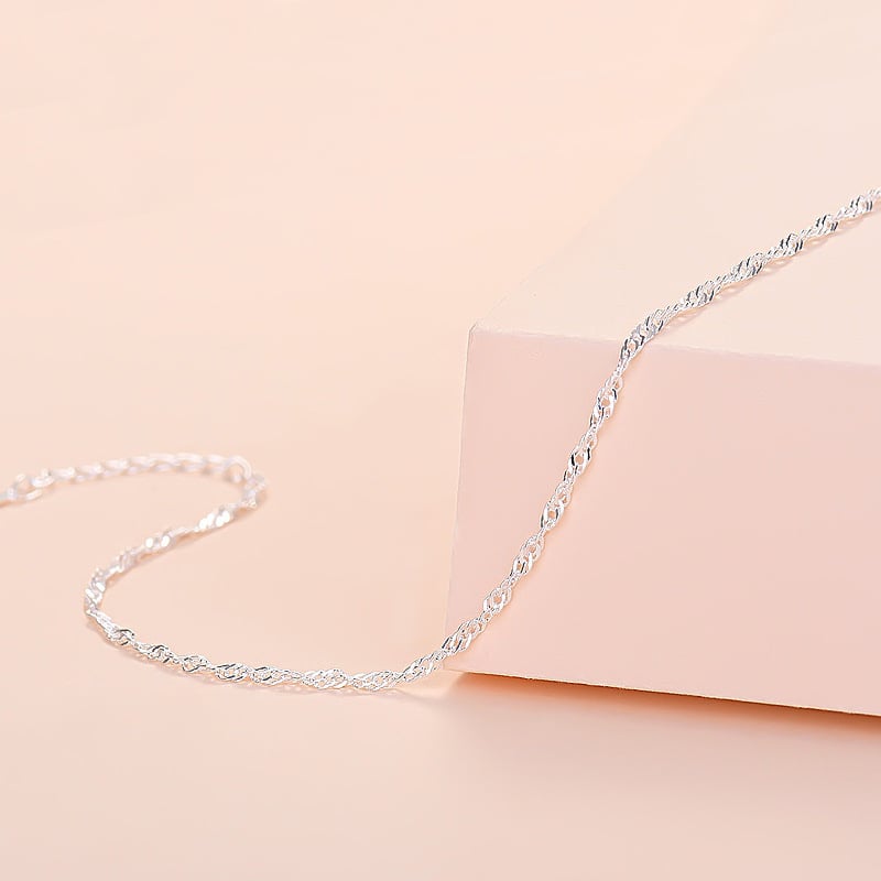 Réz hullám mintás karkötő koreai stílusban, uniszex, testreszabható