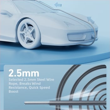 Youmei Alumínium Ötvözet Gyors Ugrókötél Iskolai Sportokra és Ifjúsági Edzésre