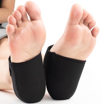 SEBS anyagú sarokvédő Velcro-val, uniszex, ütéscsillapító sarokvédő, magasságot növelő talpbetét funkcióval