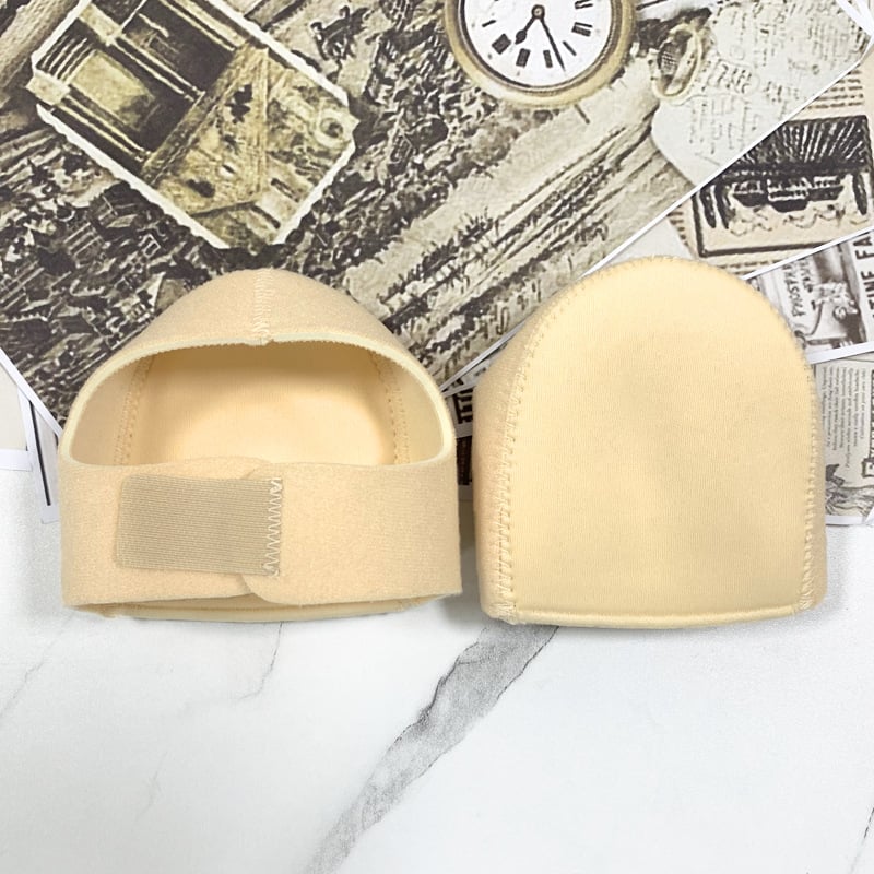 SEBS anyagú sarokvédő Velcro-val, uniszex, ütéscsillapító sarokvédő, magasságot növelő talpbetét funkcióval