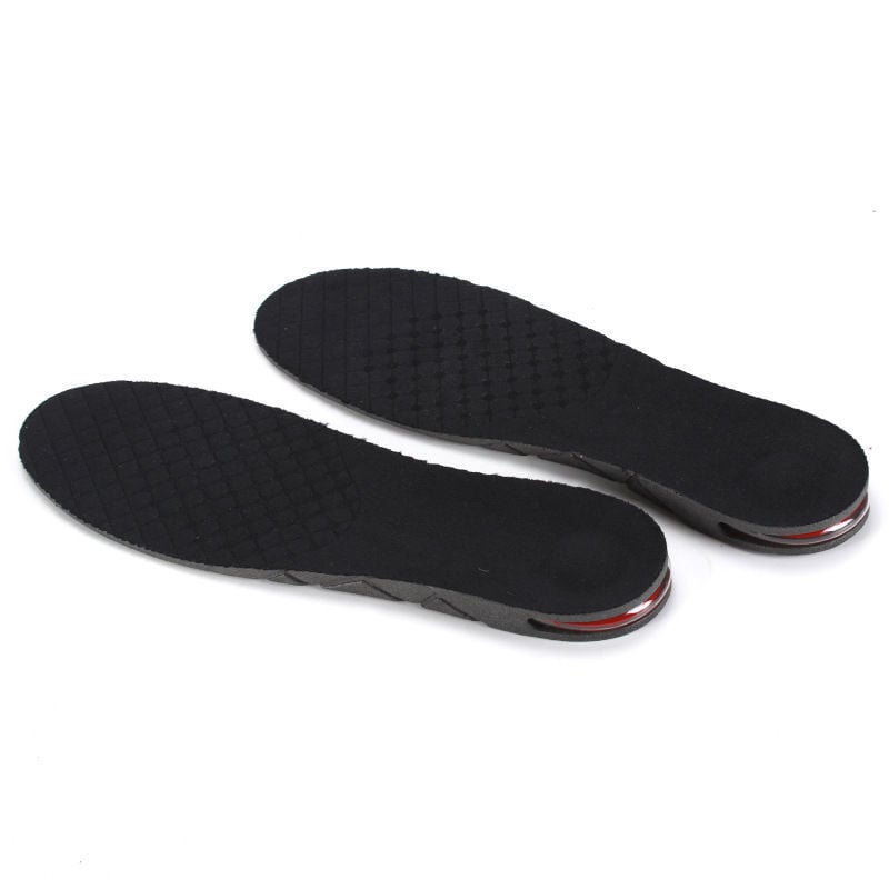 Magasságot növelő talpbetét nőknek és férfiaknak, láthatatlan, kényelmes, ütéscsillapító légpárnás, teljes talpbetét, sportos puha talp