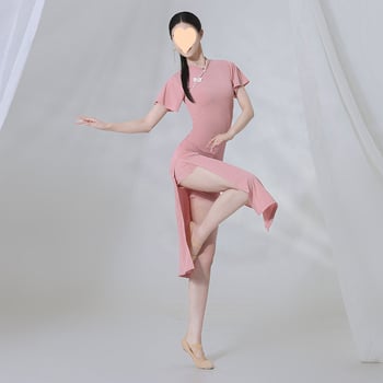 Uniszex kínai stílusú táncviselet belly dance-hez, elasztikus poliészter anyag (90–95%), etnikai előadás ruházat