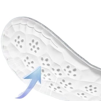 Magasságot növelő talpbetét, EVA, teljes talpbetét, uniszex, modell 2025015, lélegző, szag elleni védelem, növeli a magasságot, nem fárasztja a lábat hosszú állás közben