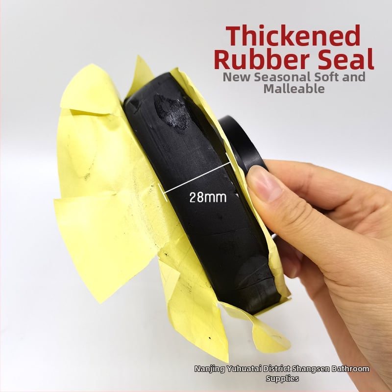 WC-flánk tömítéssel és vastagított alappal, gumiból készült, kézi szerelés, Xunwei Sujie