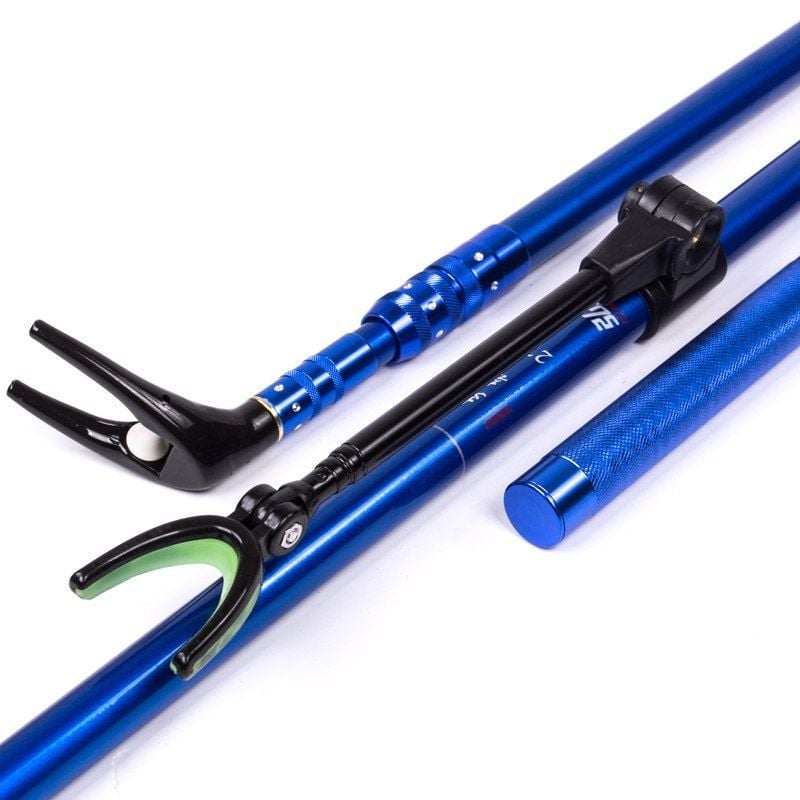 Szénszálas halászati bot tartó – talajon használható